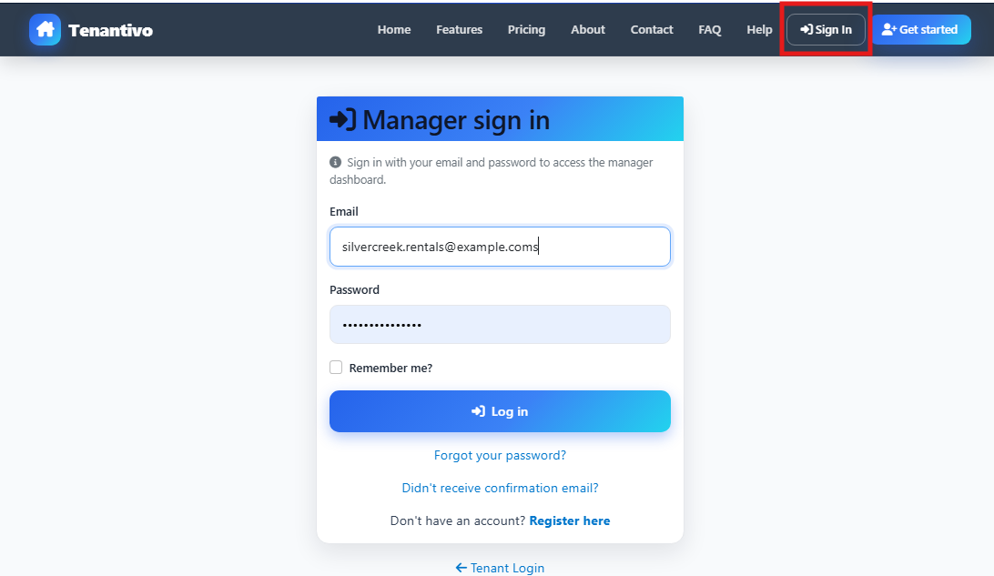 Sign in after email verification